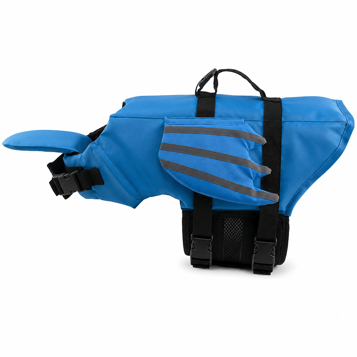 Tailvia Dog Life Jacket with Reflective Strips, Adjustable