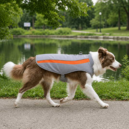 Tailvia Dog Cooling Vest, Evaporative Mesh Fabric