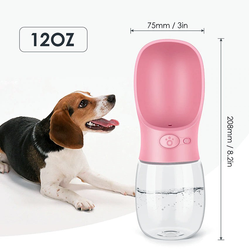 Adventure Buddy | Portable Dog Water Bottle with One-Handed Operation | Hydration Solution for Active Dogs 4