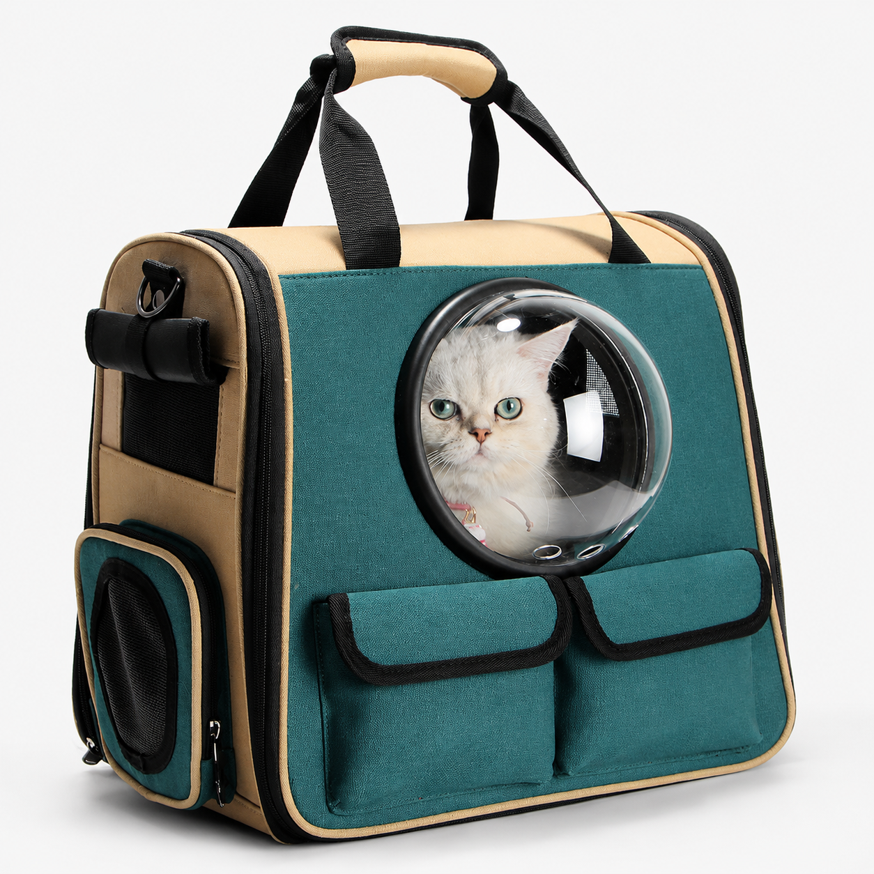 Tailvia Pet Carrier Backpack, Breathable, Cats and Dogs