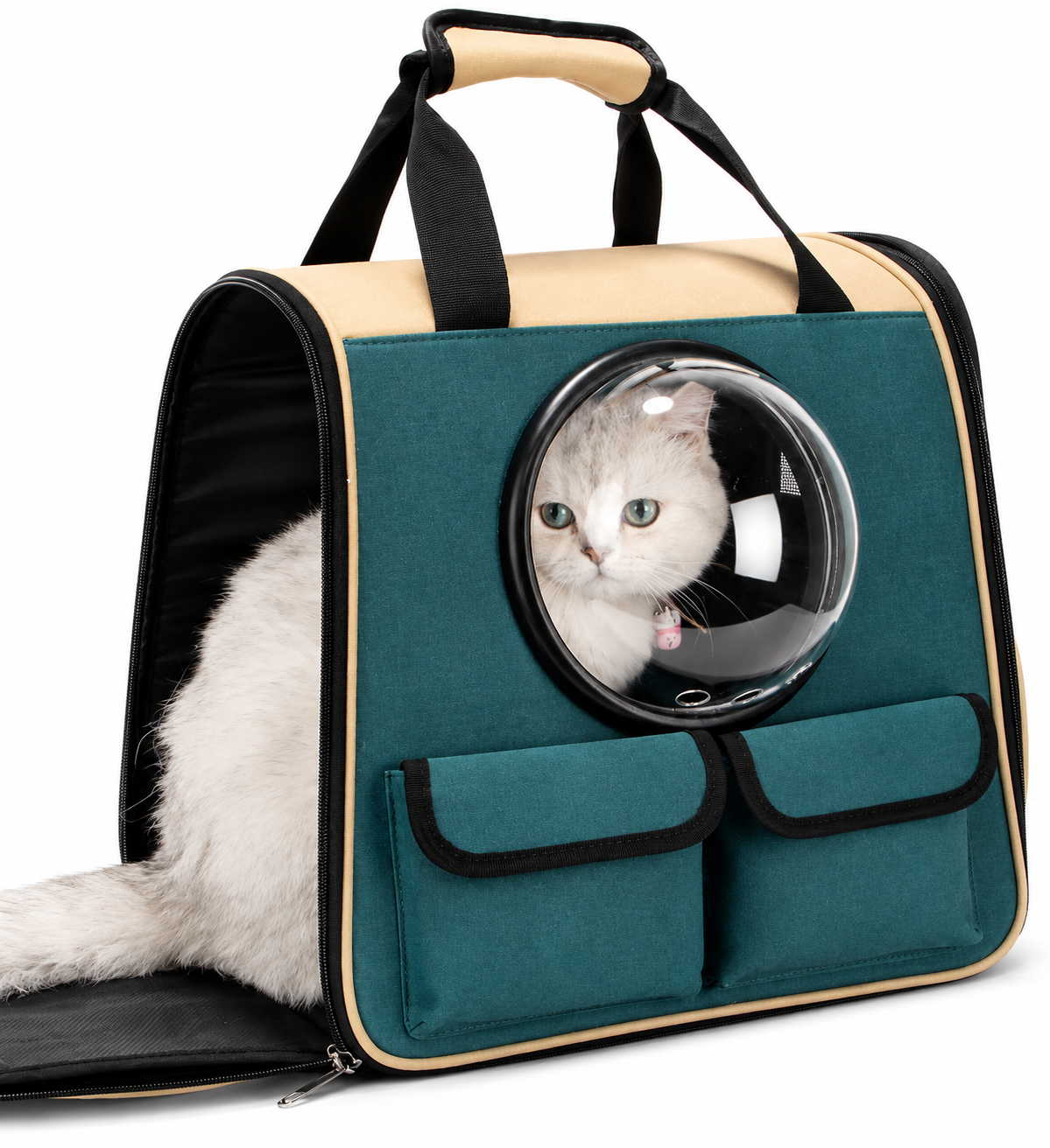 Tailvia Pet Carrier Backpack, Breathable, Cats and Dogs