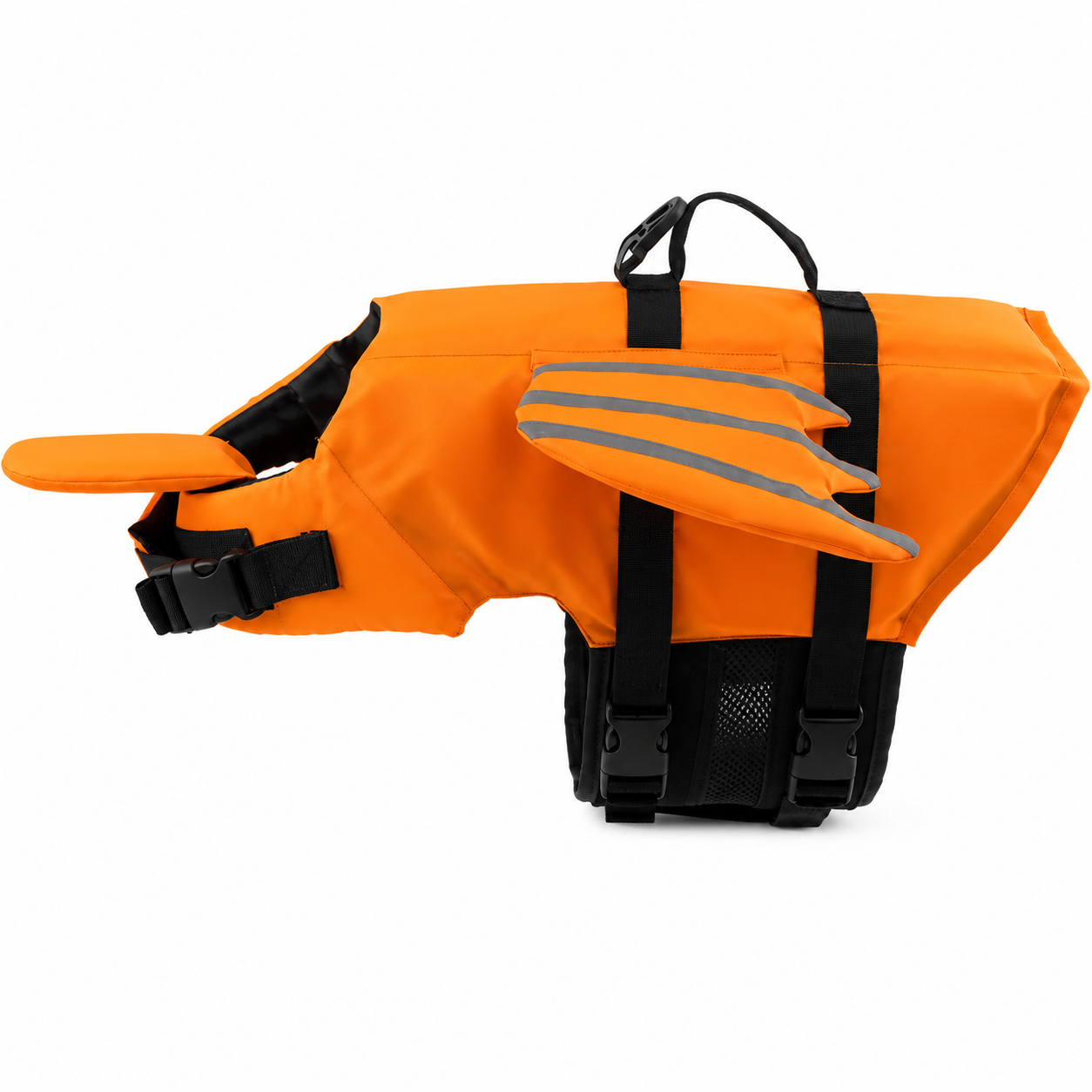 Tailvia Dog Life Jacket with Reflective Strips, Adjustable