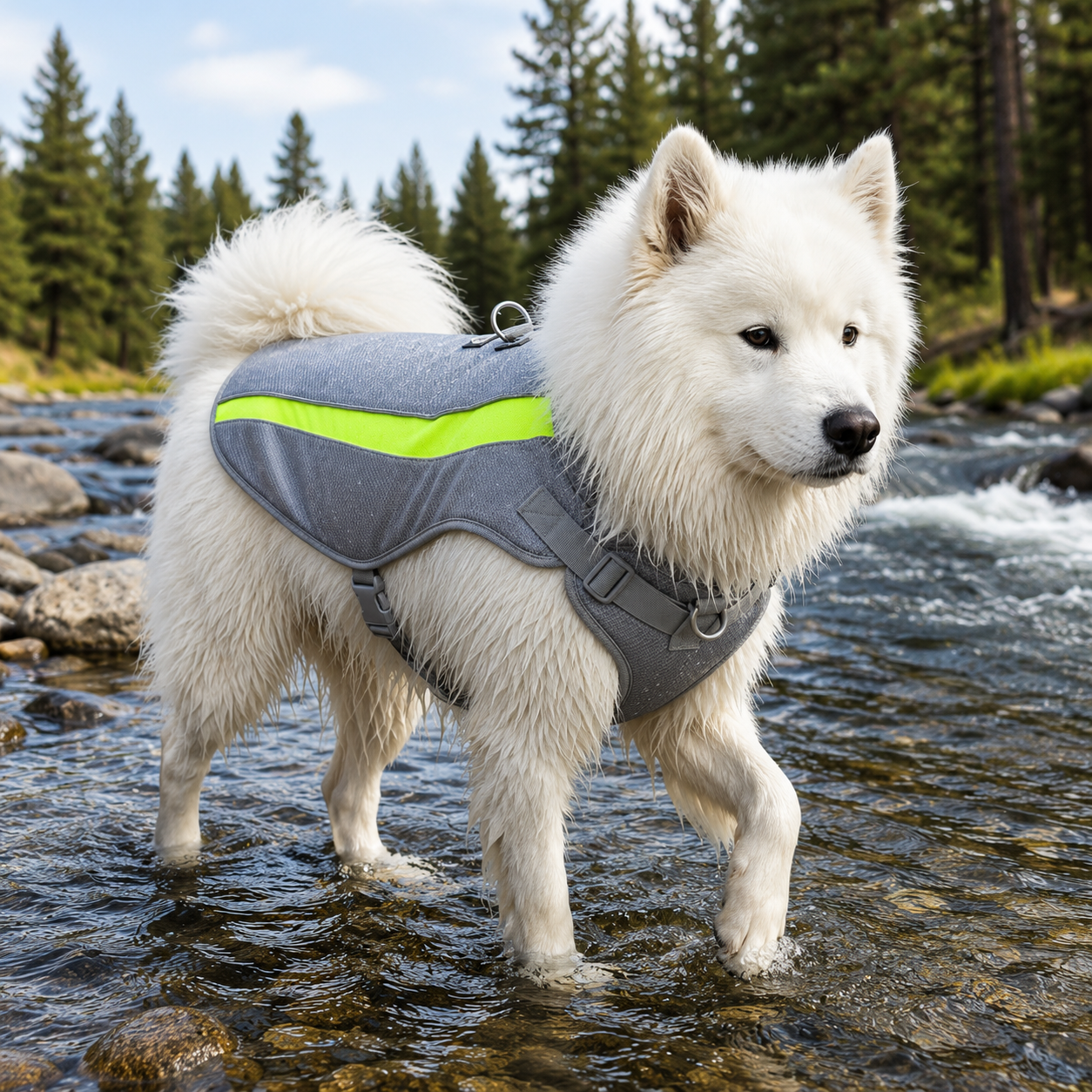Tailvia Dog Cooling Vest, Evaporative Mesh Fabric