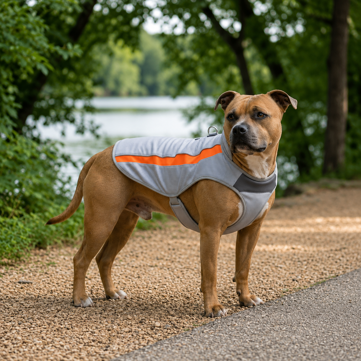 Tailvia Dog Cooling Vest, Evaporative Mesh Fabric
