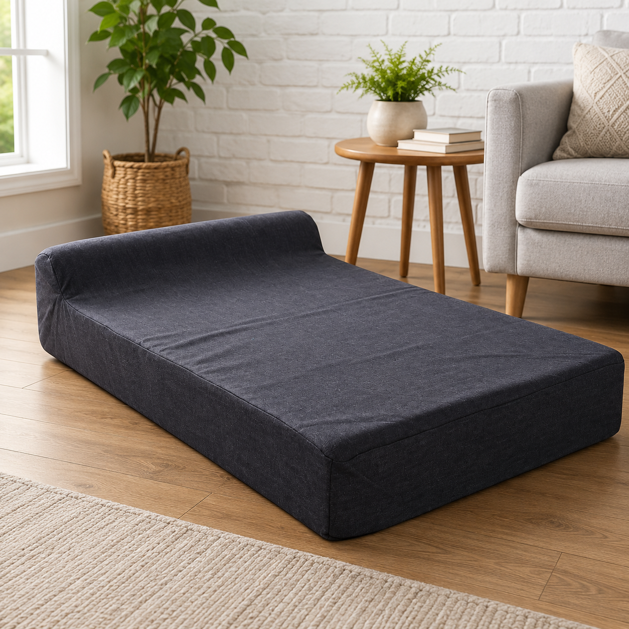 Tailvia Orthopedic Dog Bed with Memory Foam, Large