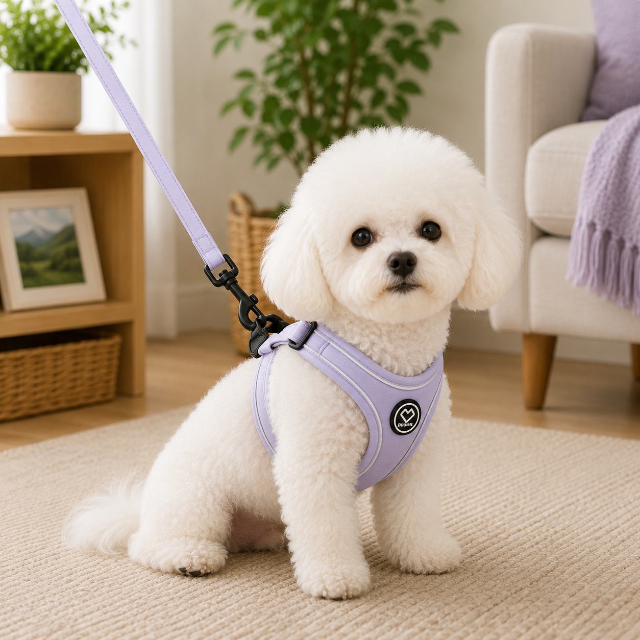 Tailvia Dog Harness with Handle, Even Weight Distribution