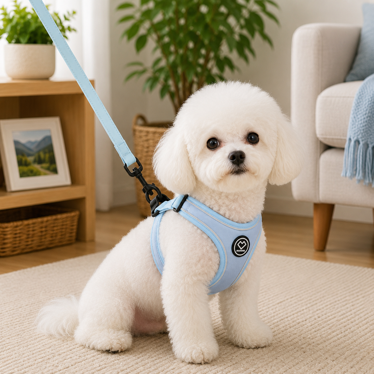 Tailvia Dog Harness with Handle, Even Weight Distribution