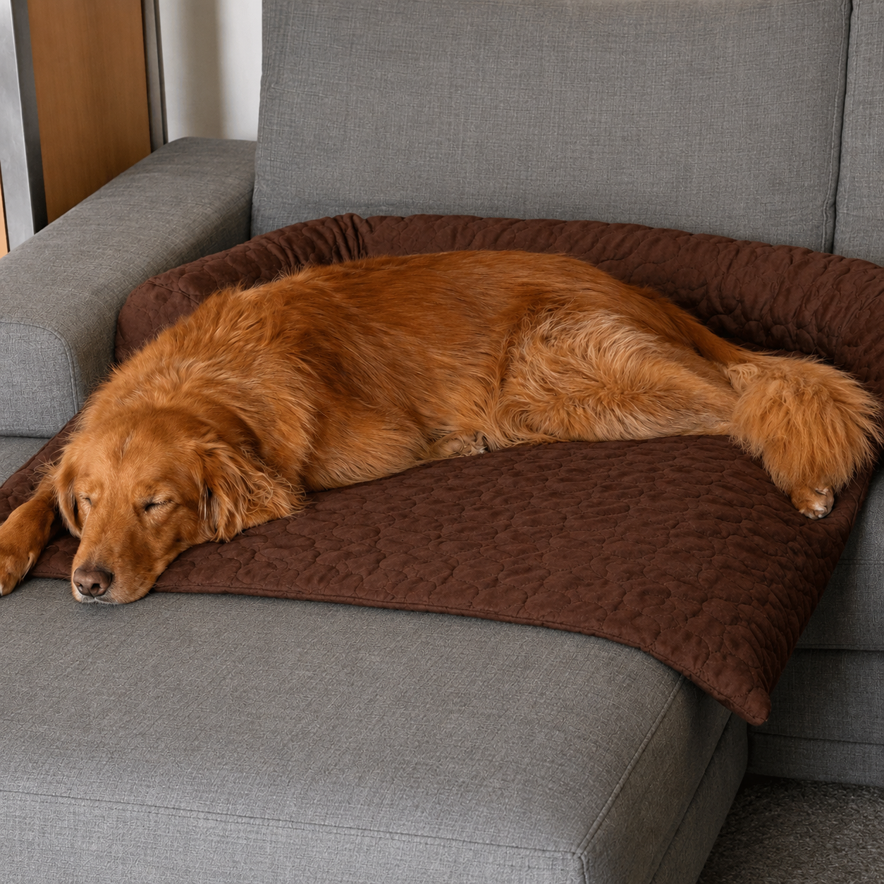 Cooling Pet Bed, Natural Fabric, Portable