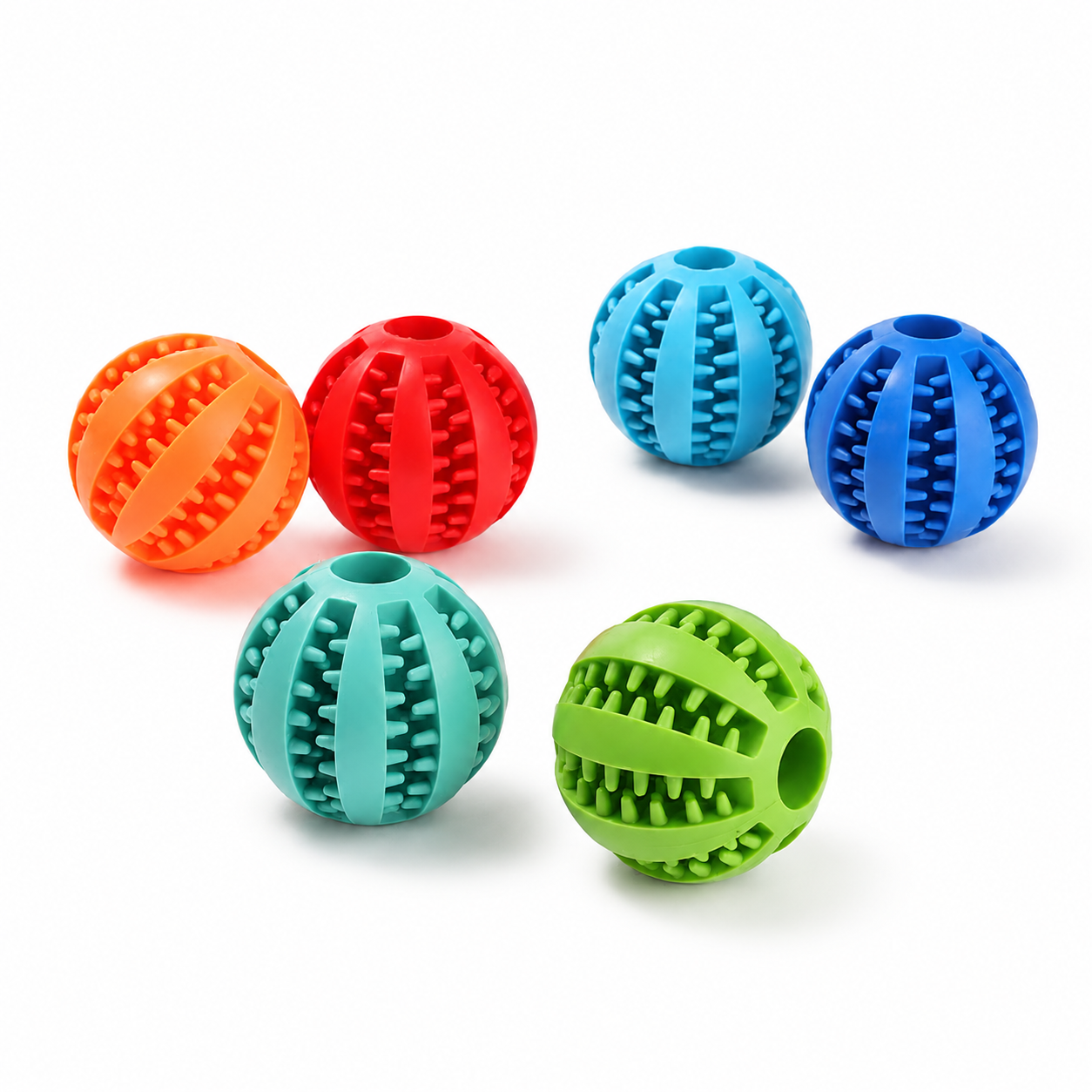 Dog Treat Dispenser Ball, Fill with Kibble or Treats