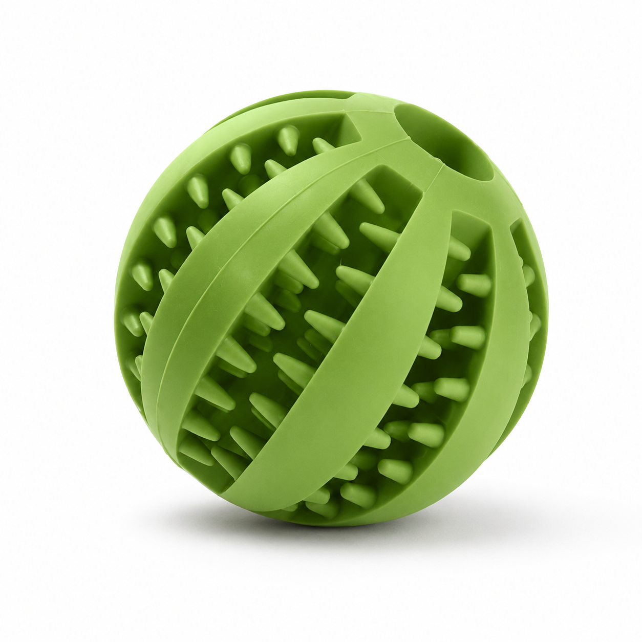 Dog Treat Dispenser Ball, Fill with Kibble or Treats