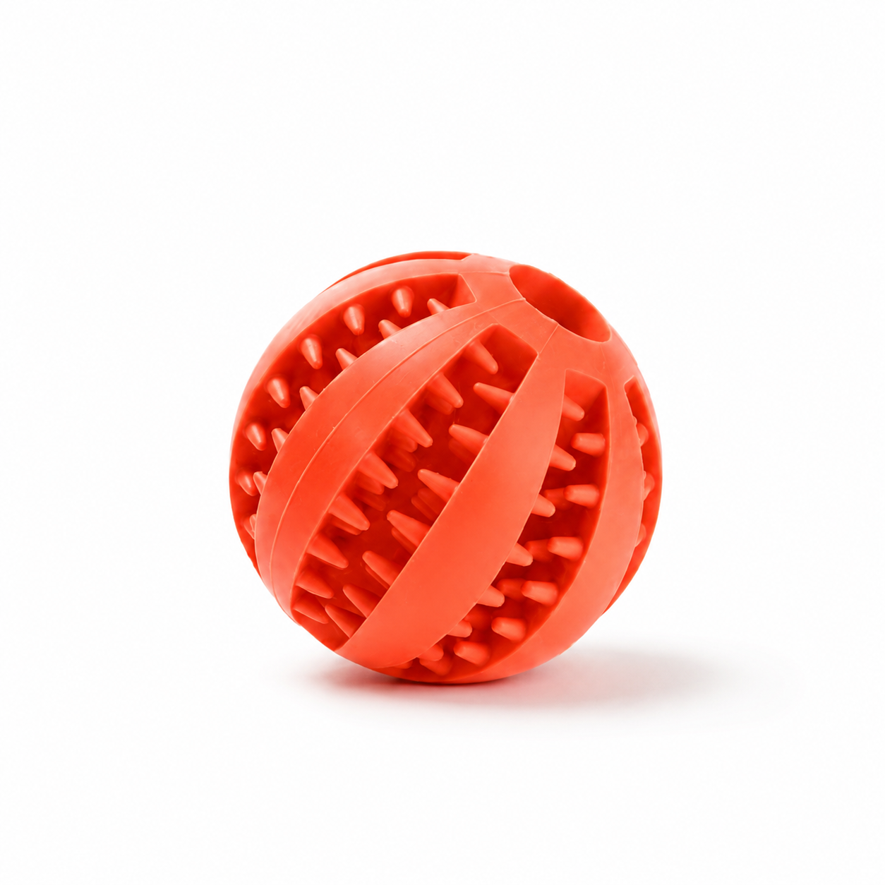 Dog Treat Dispenser Ball, Fill with Kibble or Treats