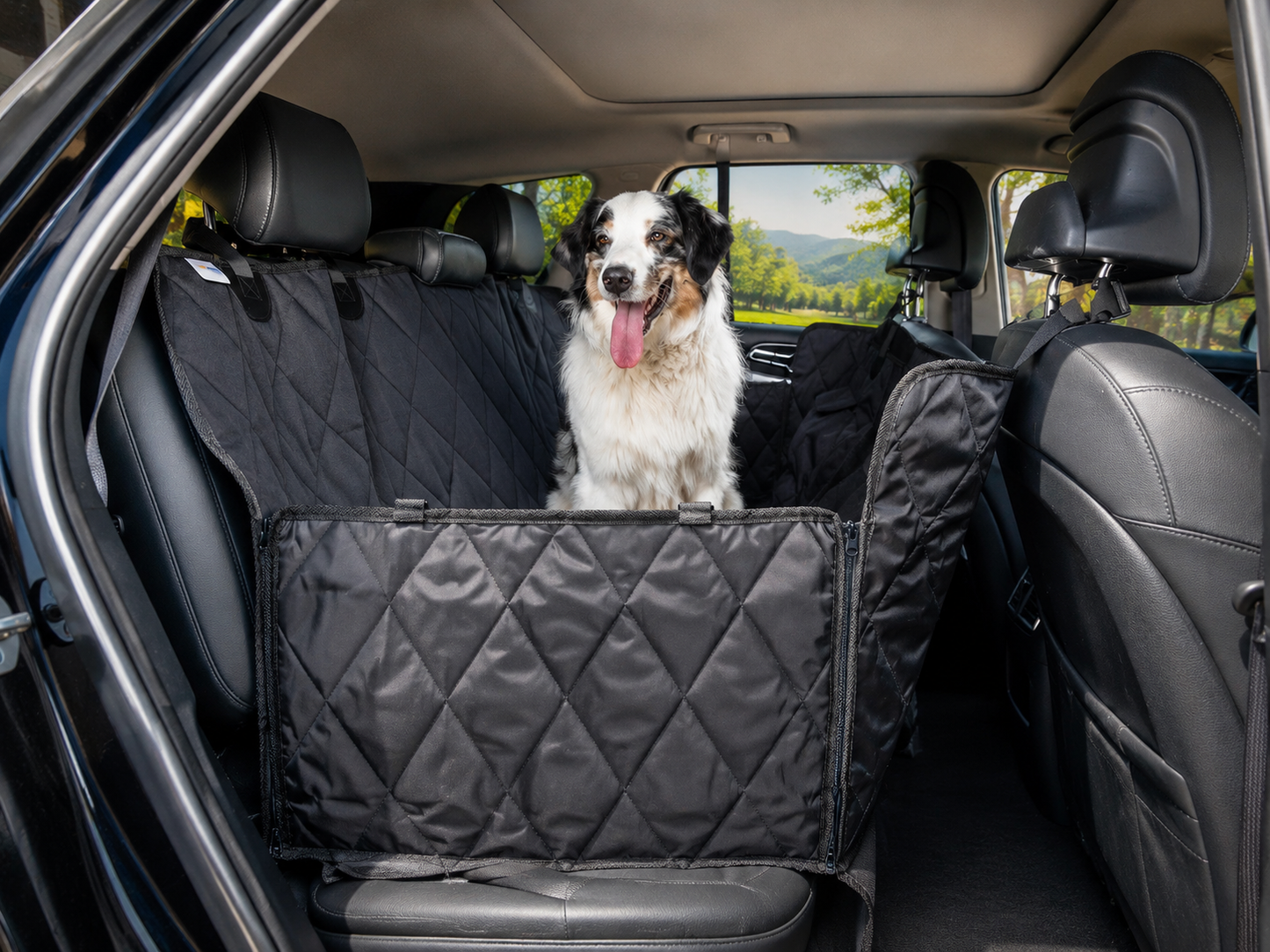 Dog Car Seat Cover, Waterproof Hammock, Universal Fit