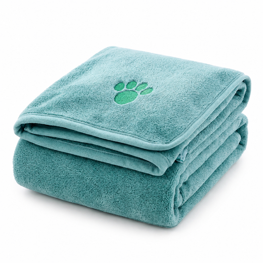 Dog Microfiber Towel, Quick-Dry, Ultra-Absorbent