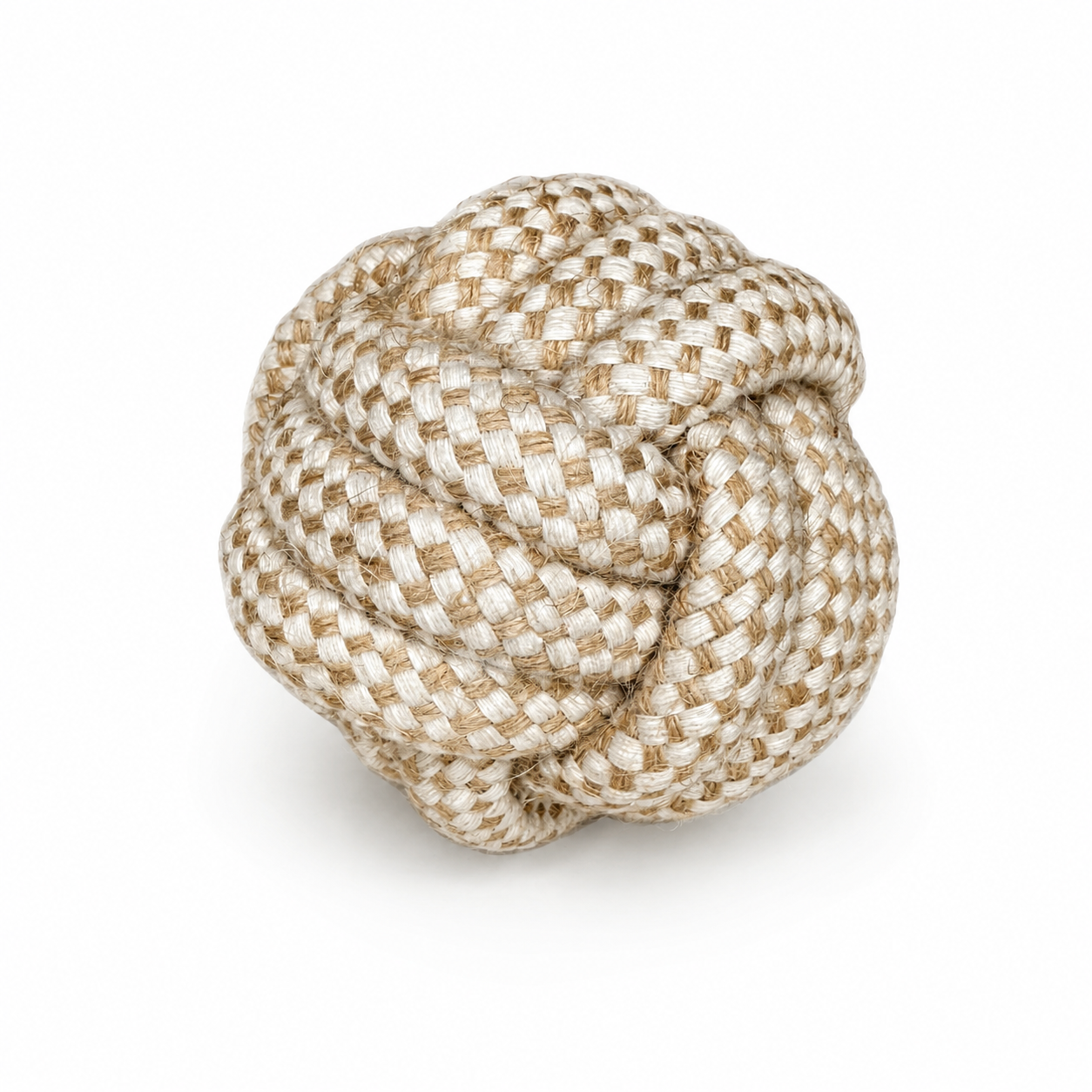 Cotton Rope Dog Chew Toy with Durable Knots