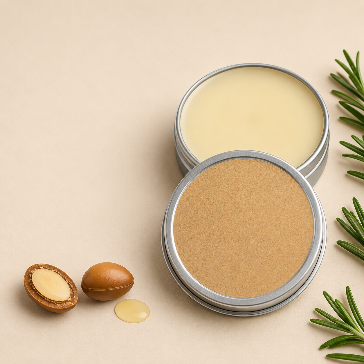 Tailvia Dog Paw and Nose Balm, Natural Moisturizing Formula